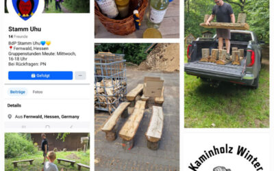 Neue Bänke für Pfadfinder Gruppe aus Fernwald