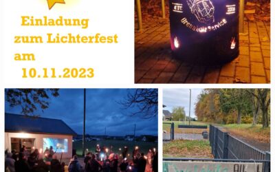 Martinsumzug in der Waldkita Albach